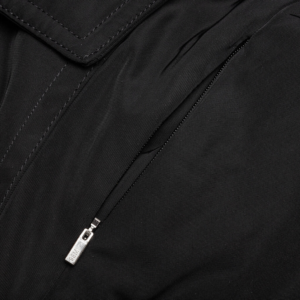 Flight Bomber Jacket - Black