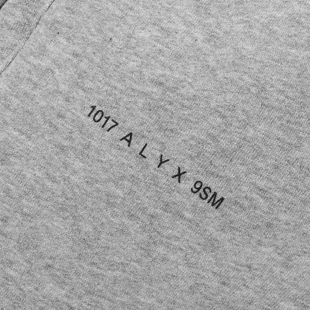 Mirrored Logo Pants - Grey Melange