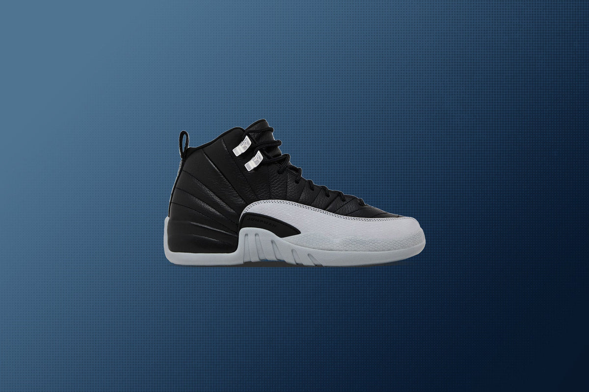 Air Jordan 12 Retro (GS) Barons - Black/Wolf Grey/White
