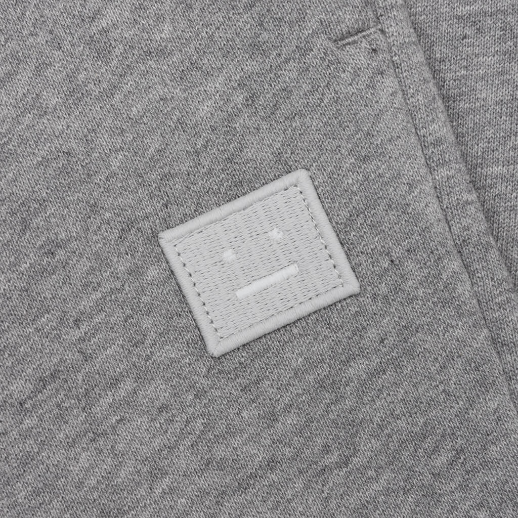 Fleece Sweatpants - Light Grey Melange
