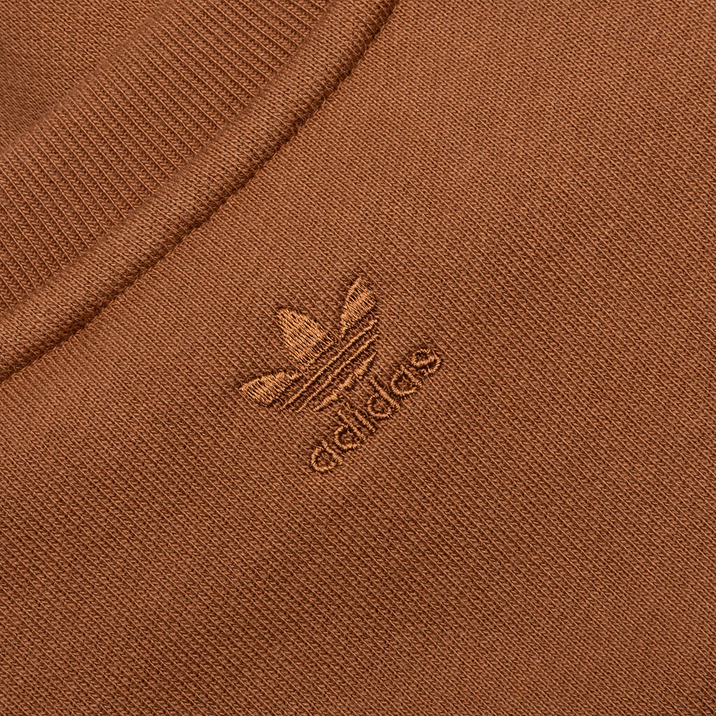 Adidas x Pharrell Williams Basics Crew - Wild Brown