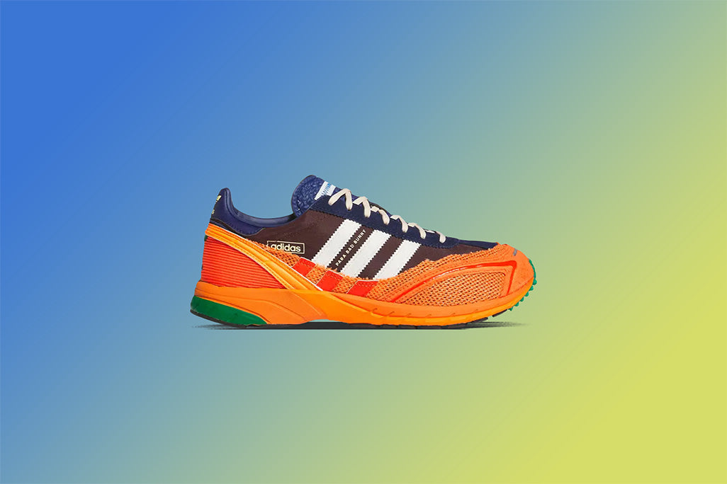 Adidas Originals x Bad Bunny Adizero SL72 - Maroon/Cloud White/Semi Solar Red
