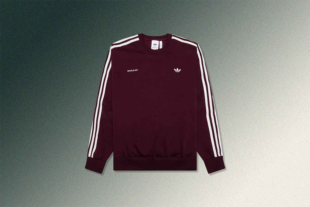 Adidas x Sporty & Rich Sweatshirt - Maroon