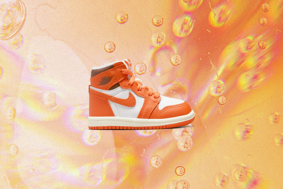 Air Jordan 1 High OG (TD) - White/Starfish/Cacao Wow