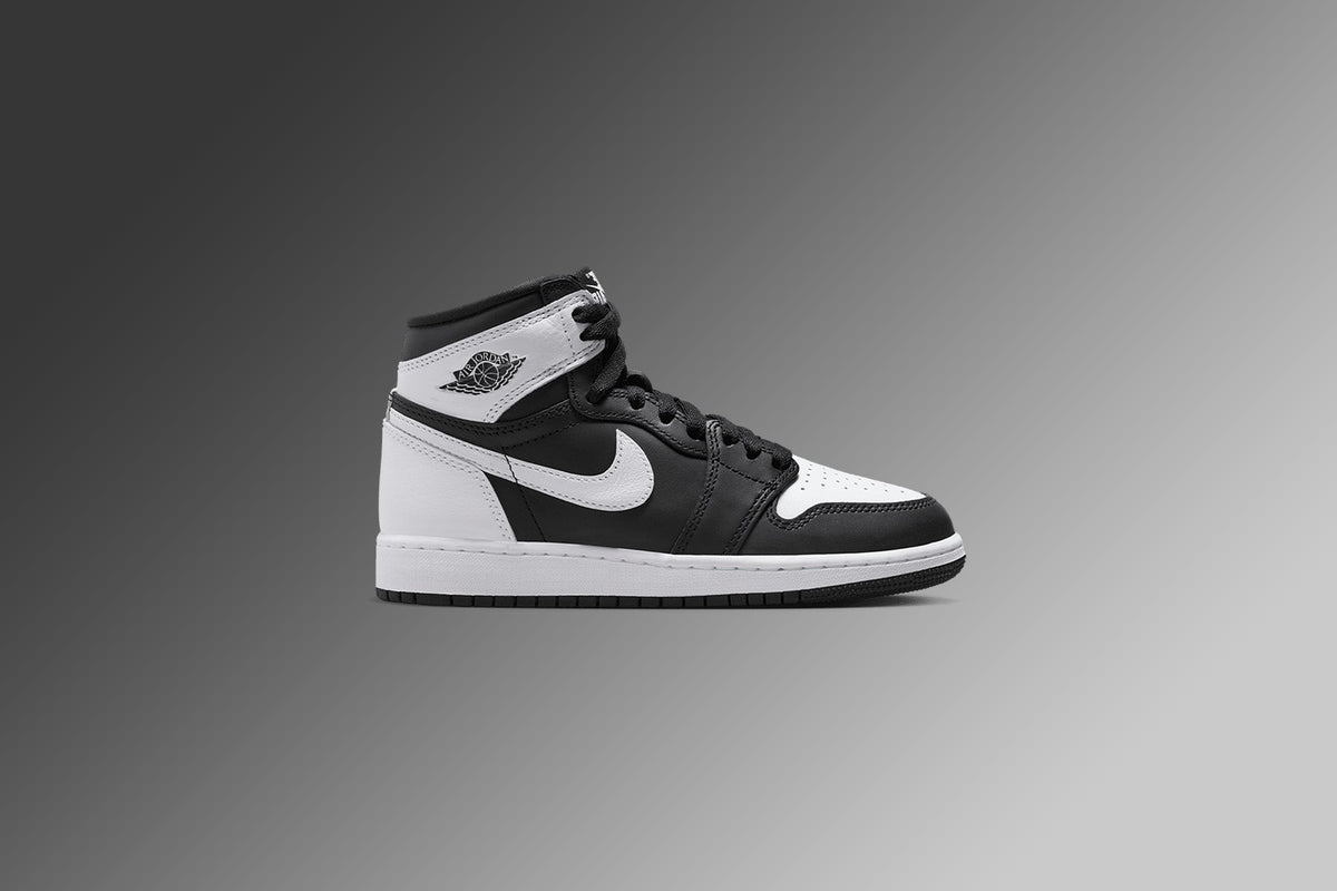 Air Jordan 1 Retro High OG (GS) - Black/White