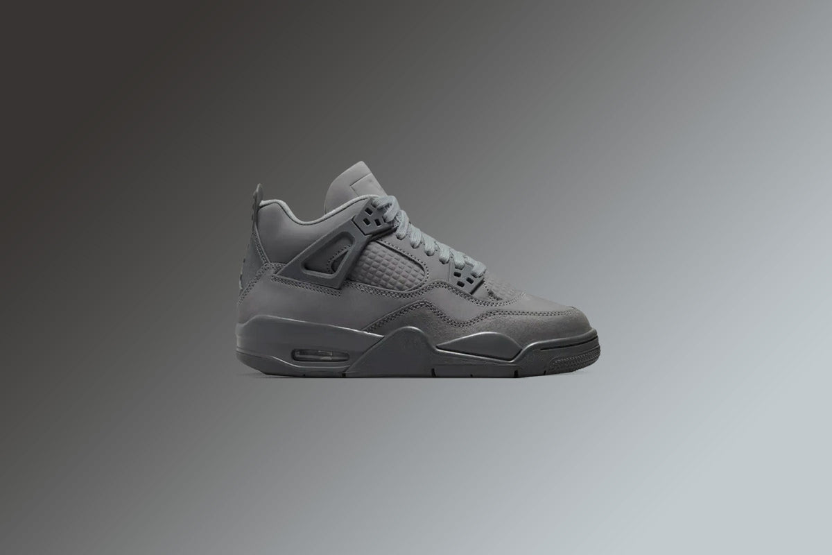 Air Jordan 4 Retro SE (GS) 'Wet Cement' - Smoke Grey/Iron Grey/Cement Grey