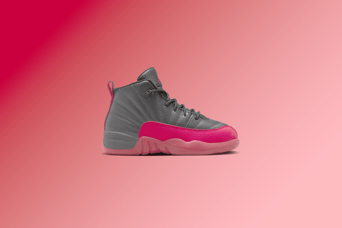 Air Jordan 12 Retro 'Flu Game' (PS) - Black/Varsity Red