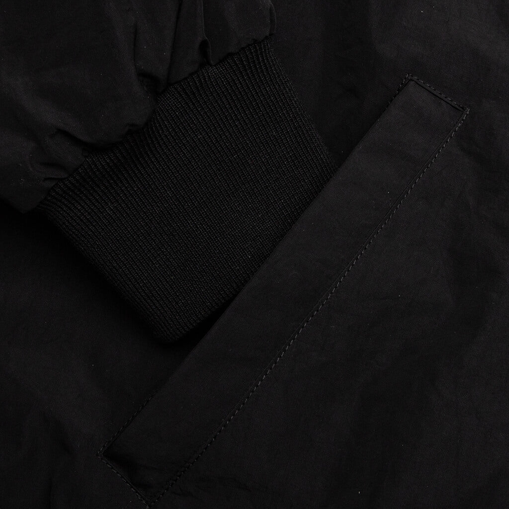 Nylon Multicord Hoodie - Black/Black