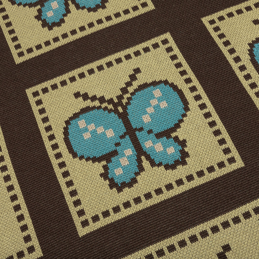 Awake Butterfly Sweater Vest - Brown/Yellow
