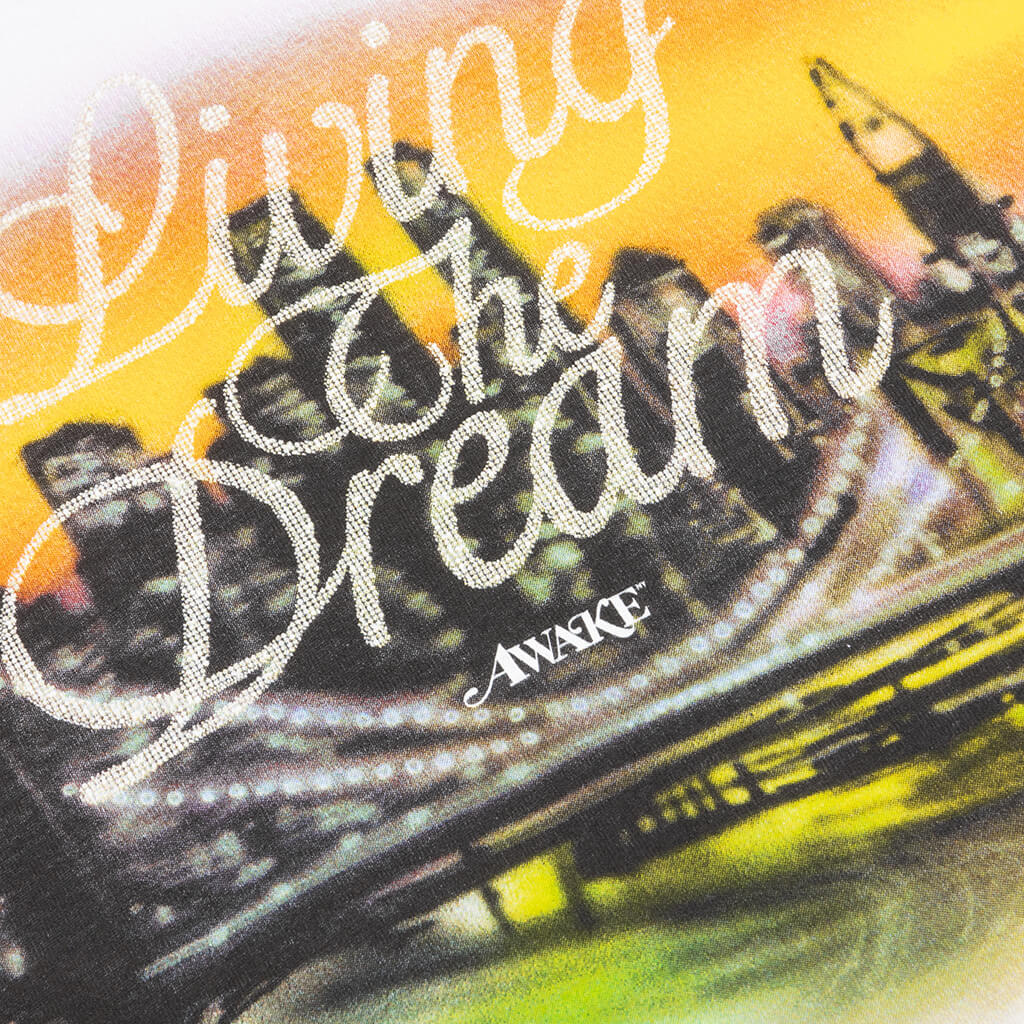 Awake Living The Dream Tee - White