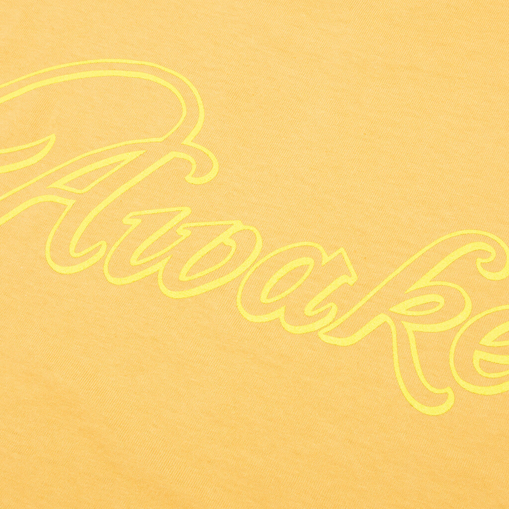 Awake Logo Tee - Yellow