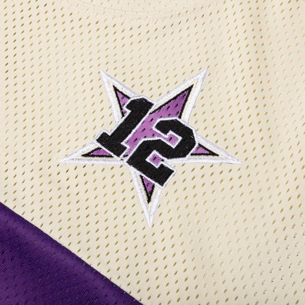 King Logo S/S Jersey - Cream/Purple