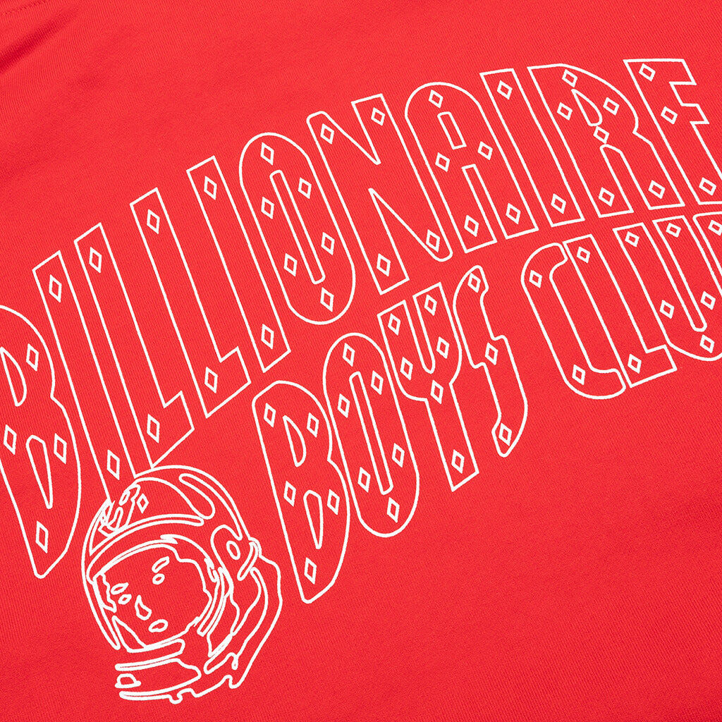 BB Line Helmet Hoodie - Racing Red
