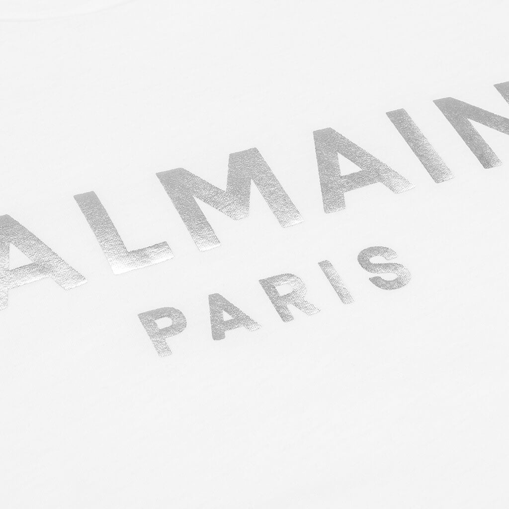 Foil T-Shirt - Blanc/Argent