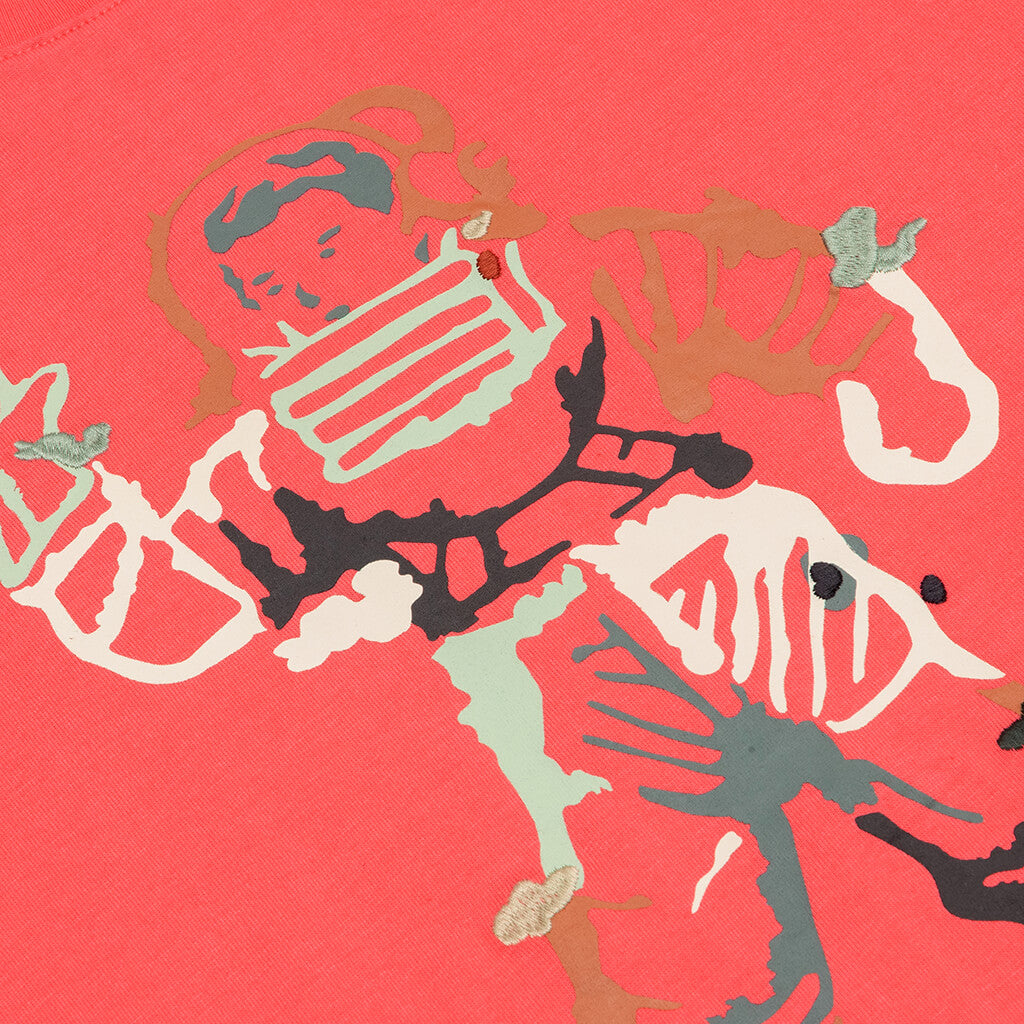 BB Astro Camo S/S Knit - Rogue Red