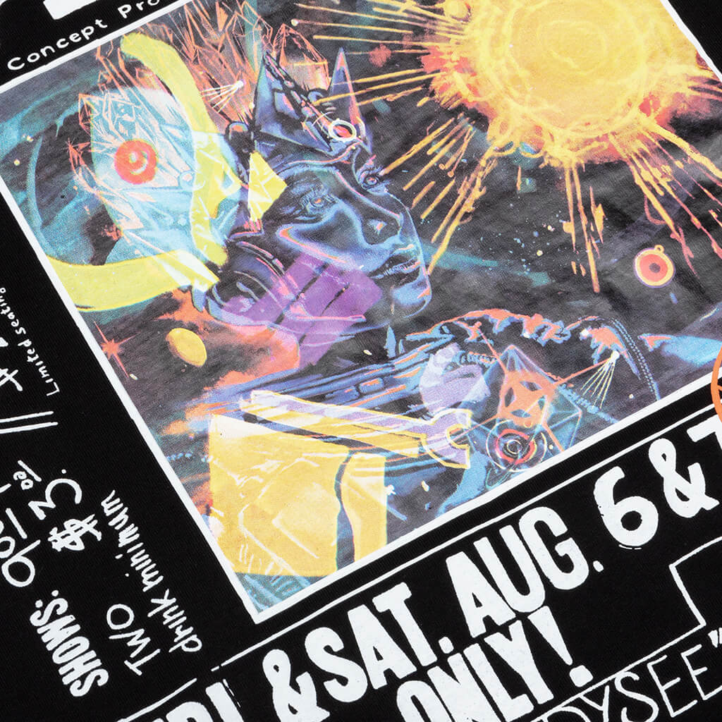 BB Cosmic Odysee S/S Tee - Black