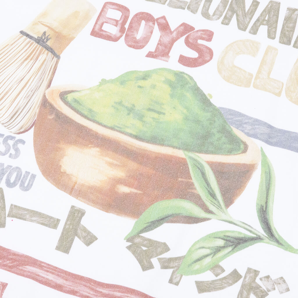 BB Matcha S/S Tee - Bleach White