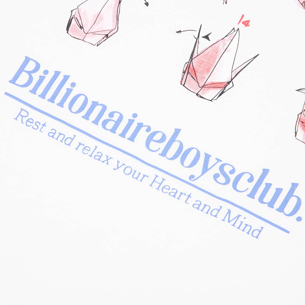 BB Origami S/S Tee - Bleach White