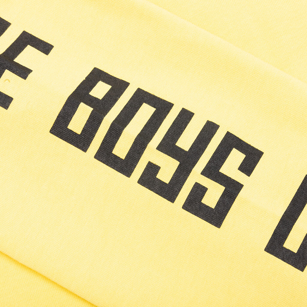 BB Wealth L/S Tee - Yellow Cream