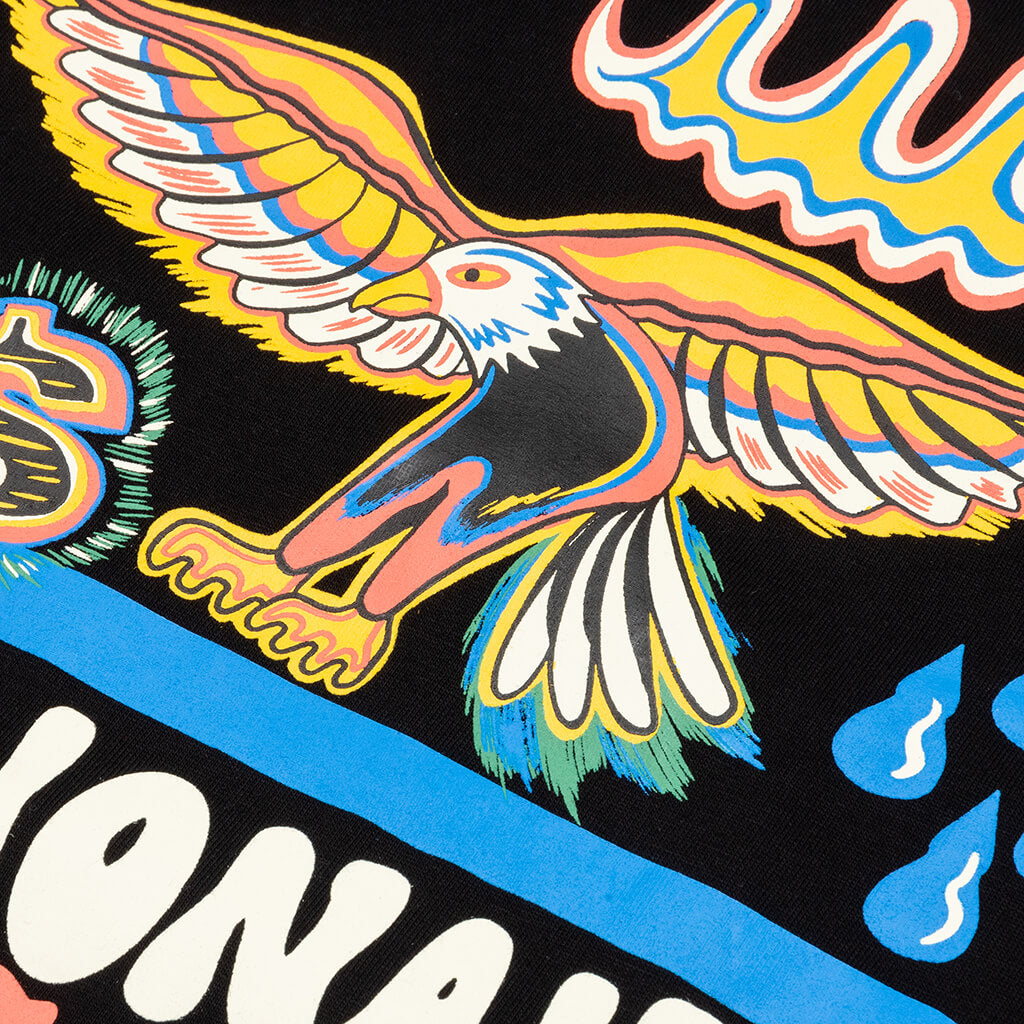 BB Wings S/S Tee - Black