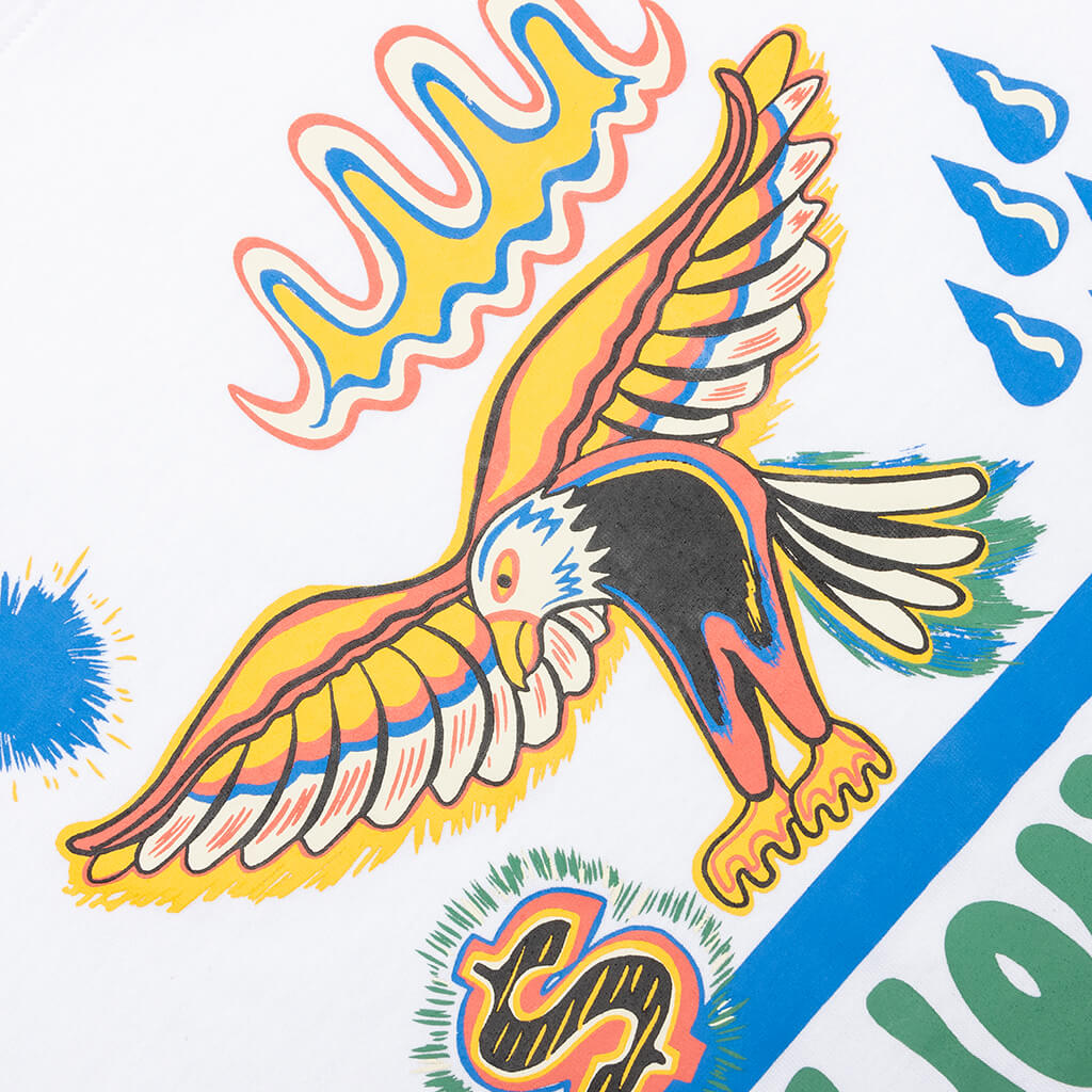 BB Wings S/S Tee - White