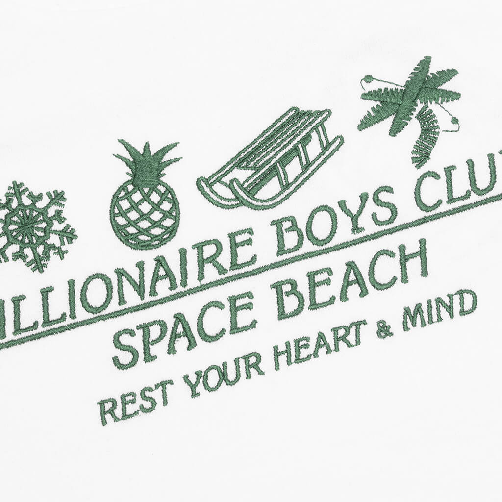 Kid's BB Beach Club L/S Knit - Bleach White