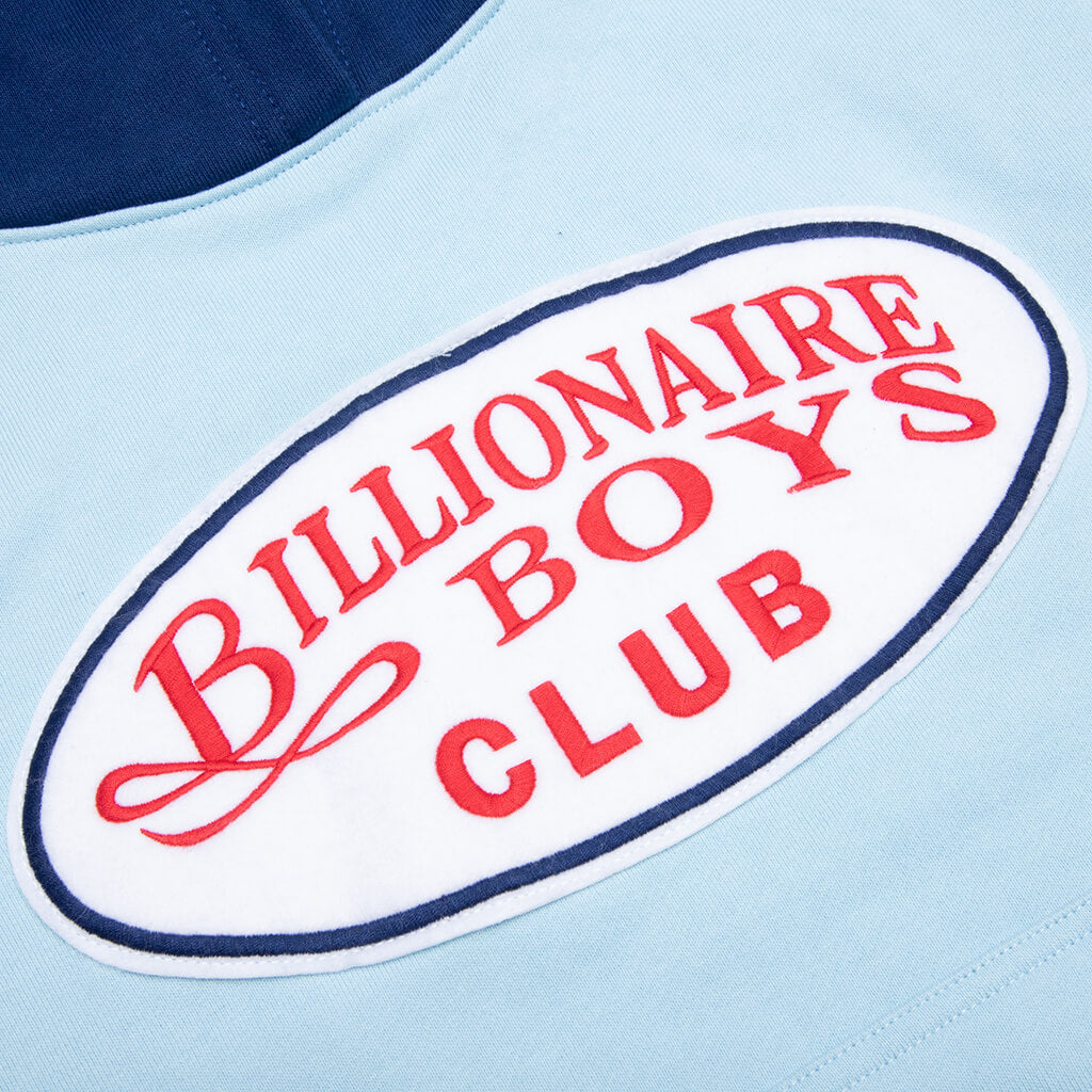 Kids BB Lodge Pullover Hoodie - Crystal Blue