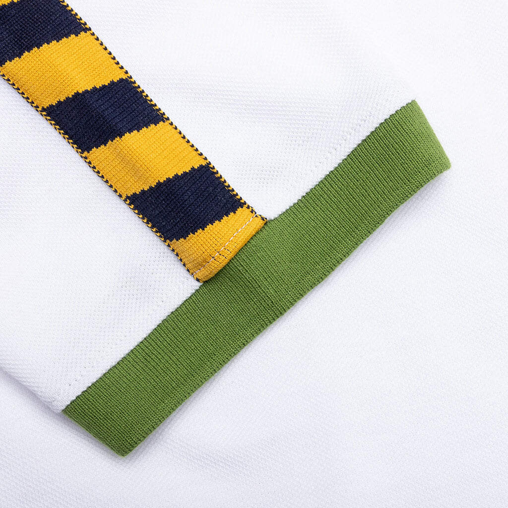 Kids BB Peak S/S Polo - White