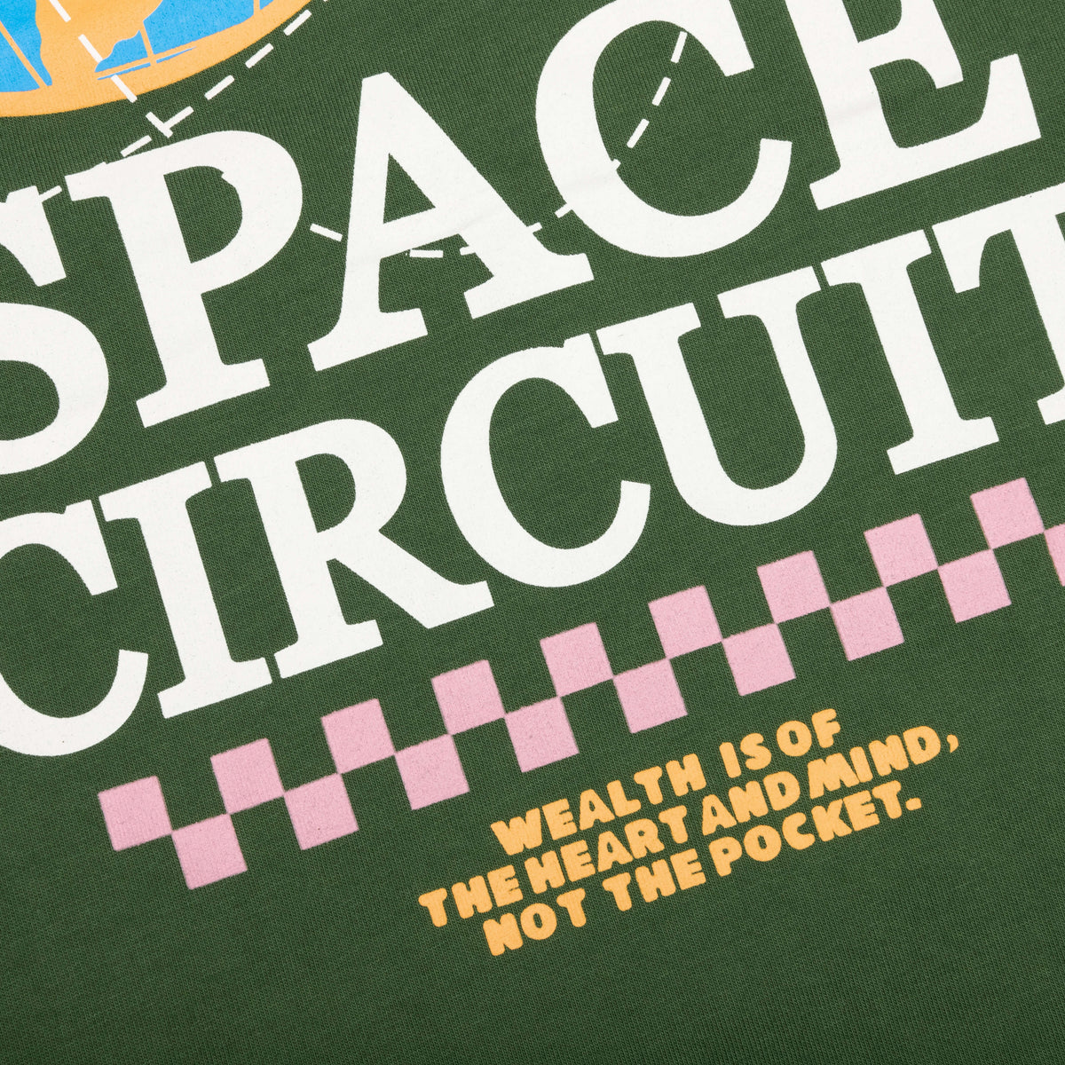 Space Circuit S/S Tee - Garden Green