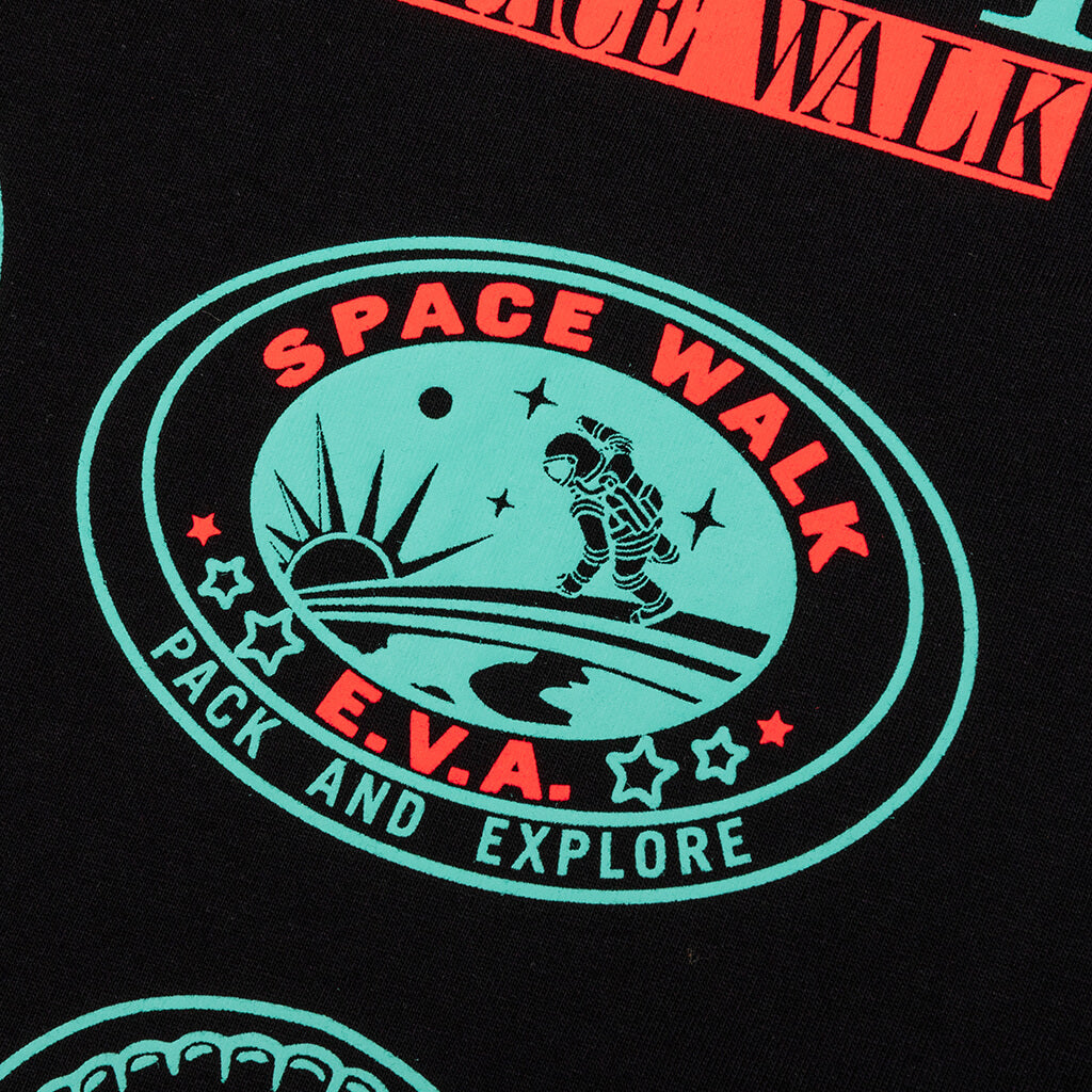 Space Walk S/S Tee - Black