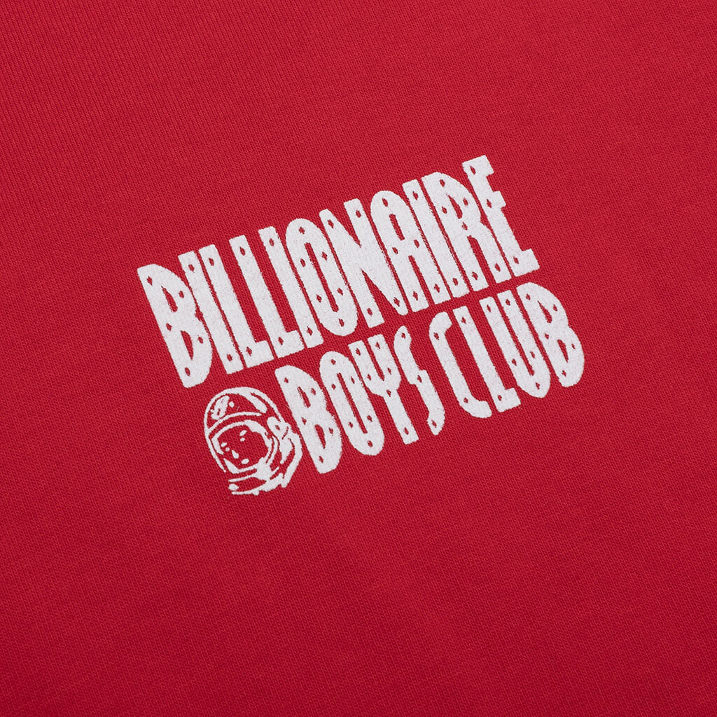 Stickered S/S Tee - Red