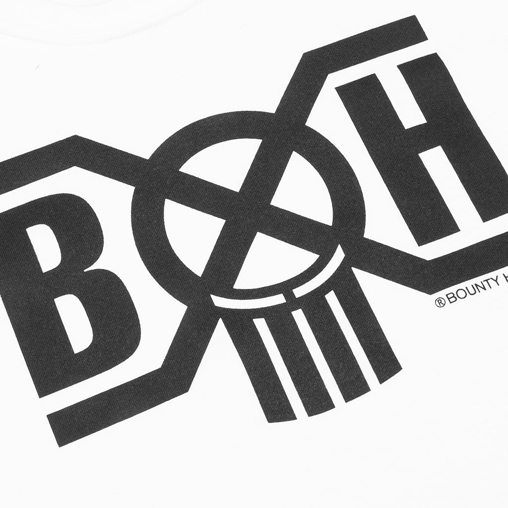 Horizontal Logo Tee - White