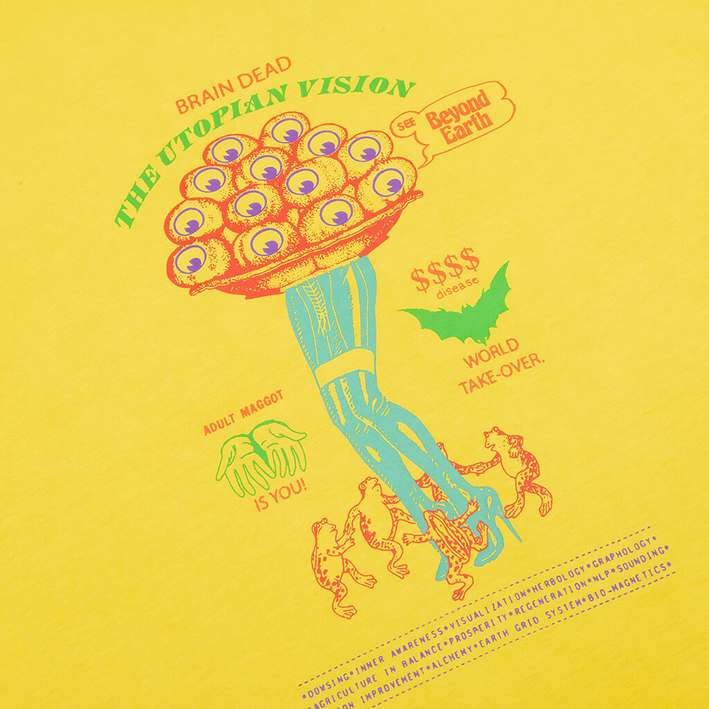 Beyond Earth T-Shirt - Lemon