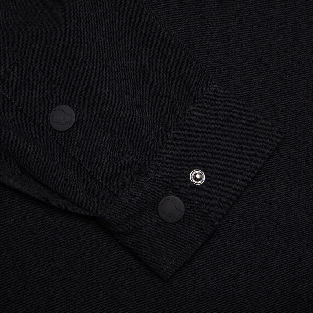 Cow Cabana Shirt - Black