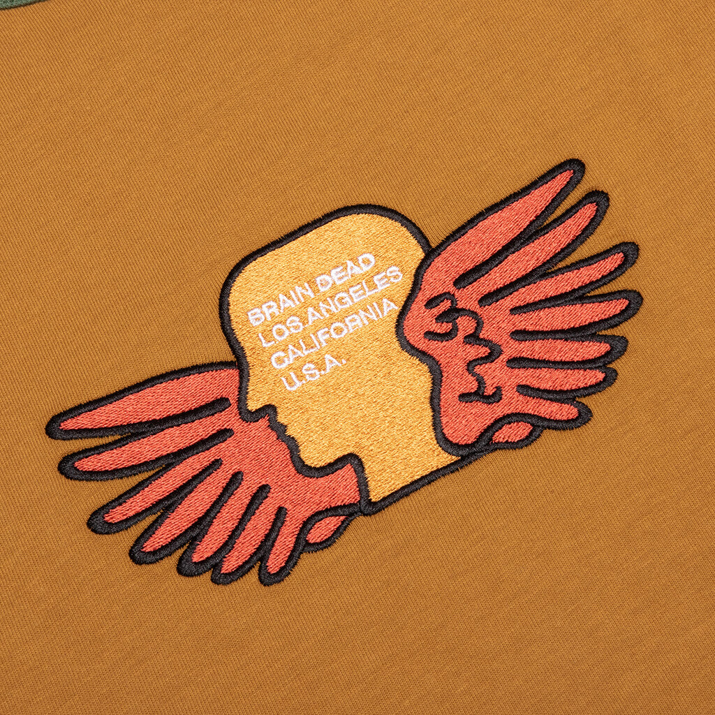 Flyers Ringer T-Shirt - Light Brown