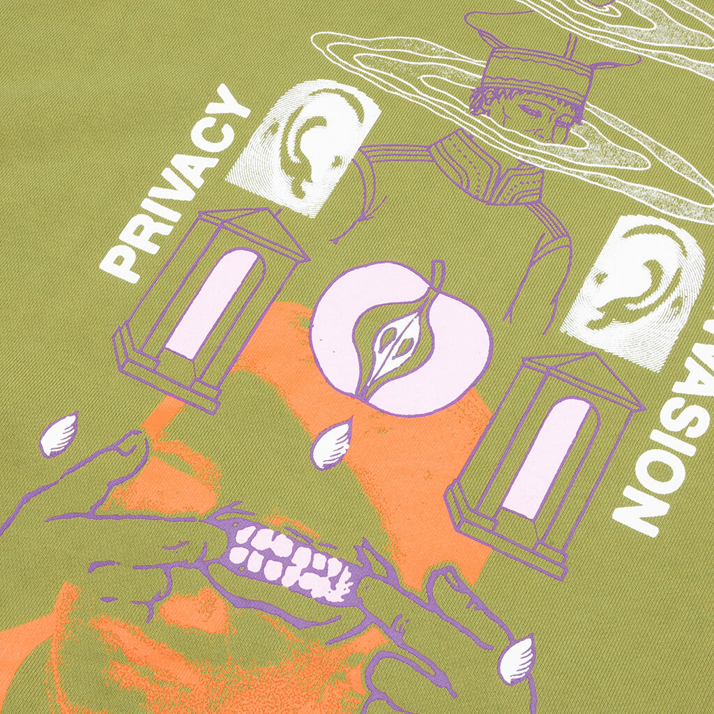 Life Fluids Hooded Sweatshirt - Olive
