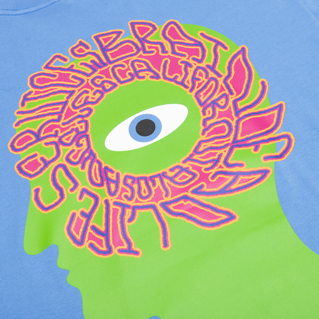 Wide Eye T-Shirt - China Blue