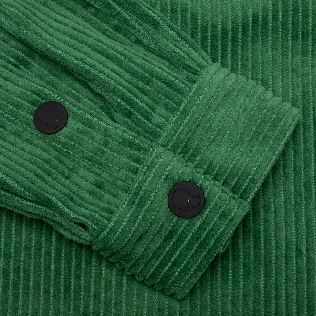 Trademark Wide Wale Snap Shirt - Green