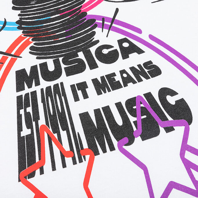 Musica Tee - White