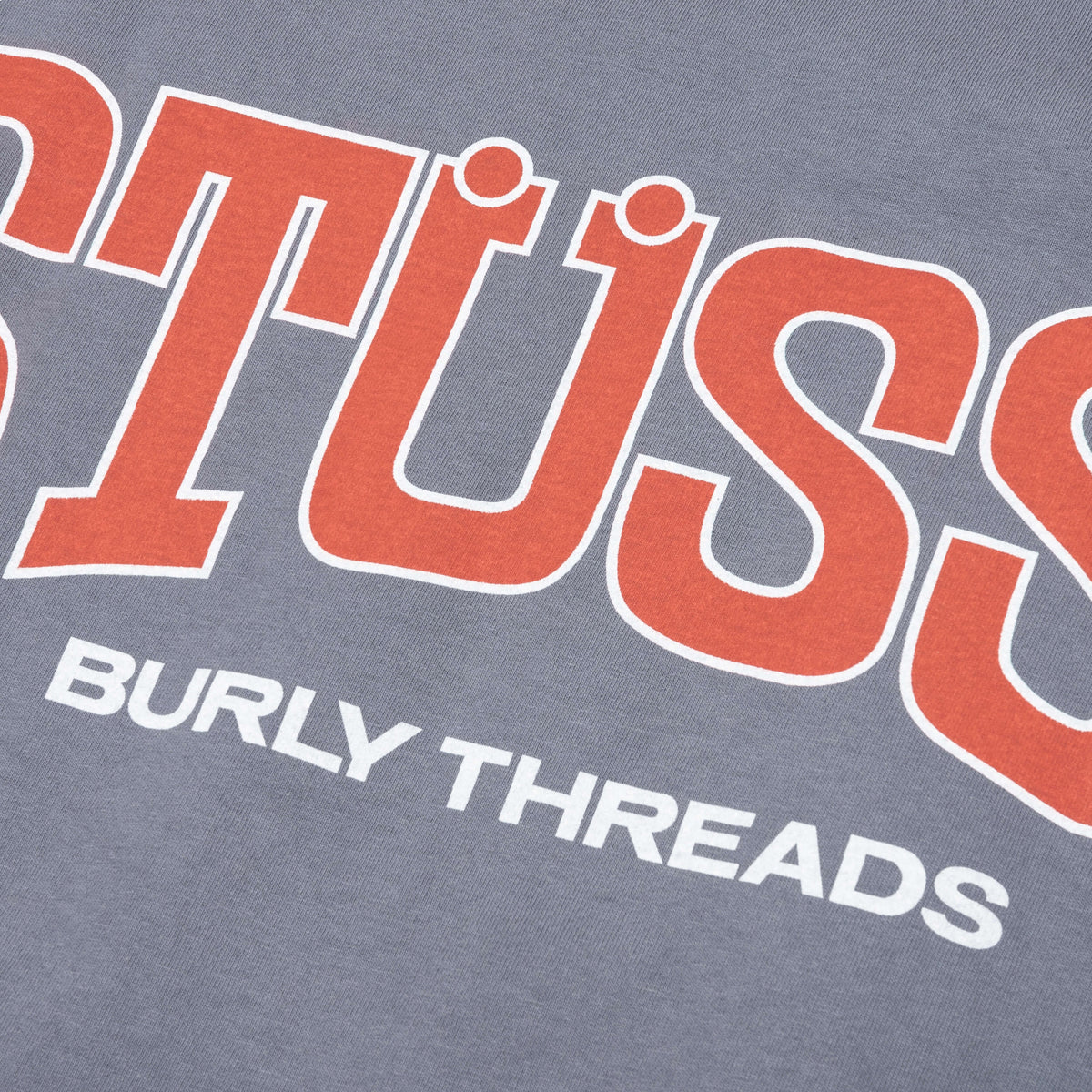 Burly Threads Pig. Dyed Tee - Indigo
