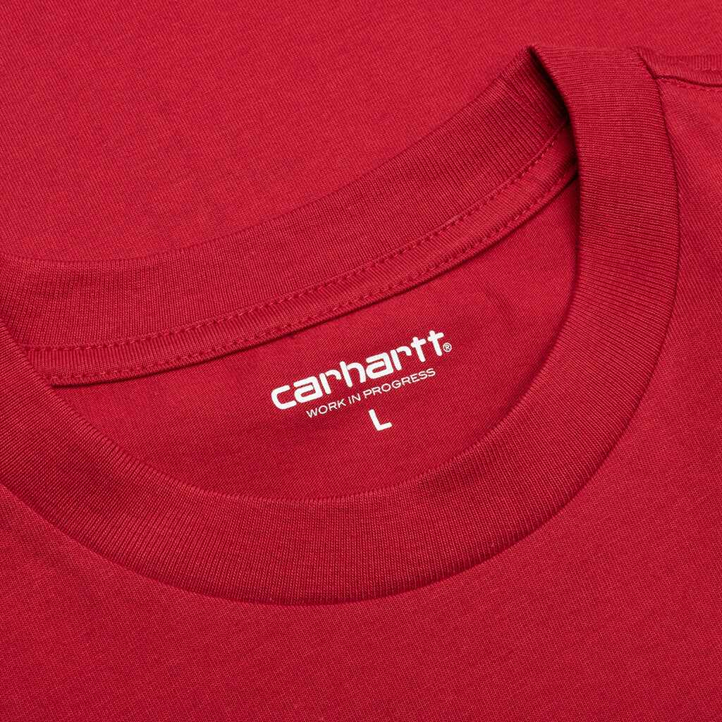 Script S/S T-Shirt - Arcade/White