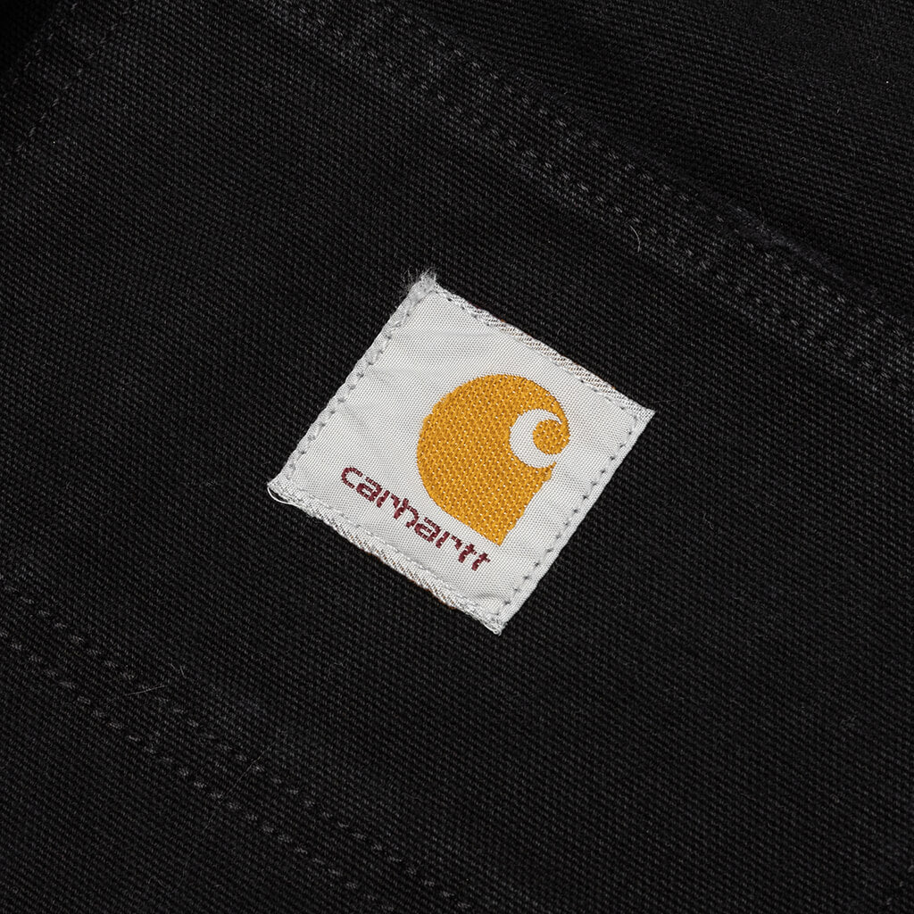 Double Knee Pant - Black Aged Canvas