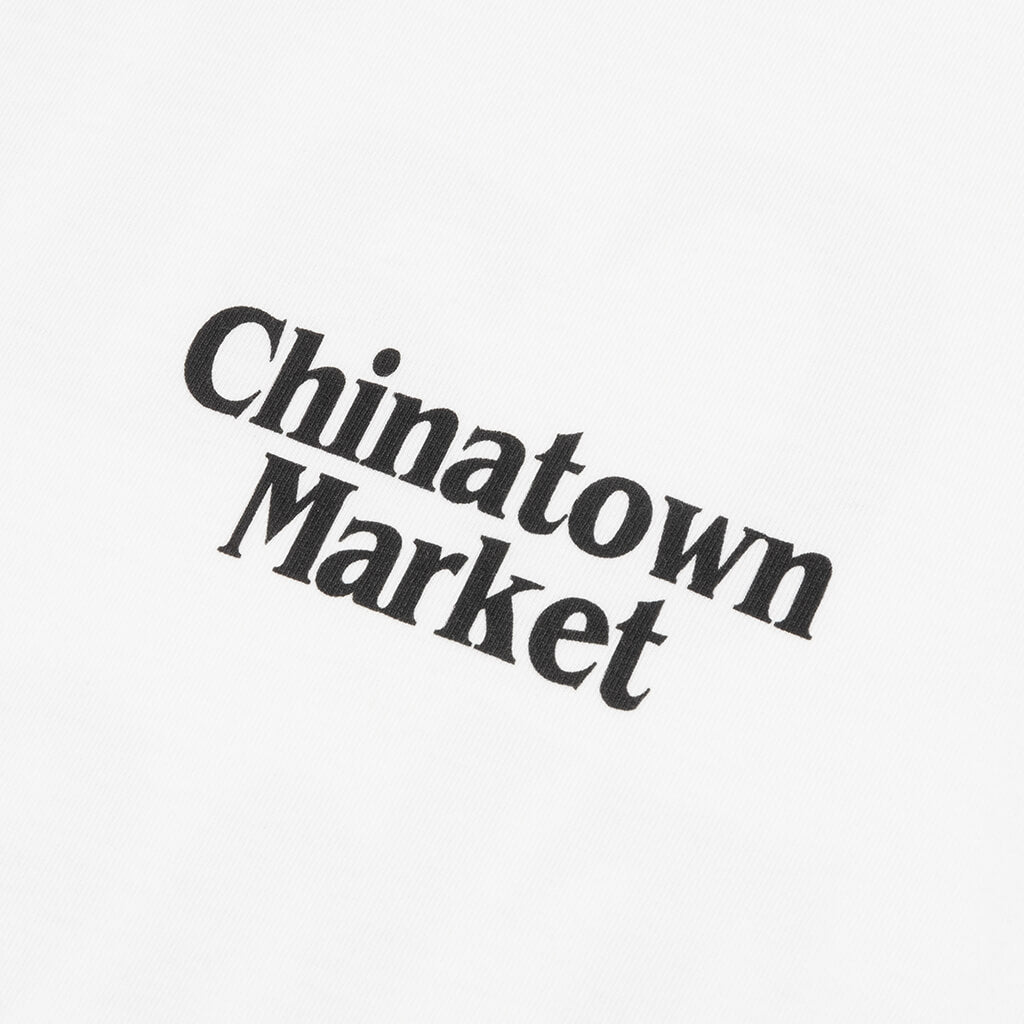 Chinatown Call My Therapist T-Shirt - White/Black Tie-Dye