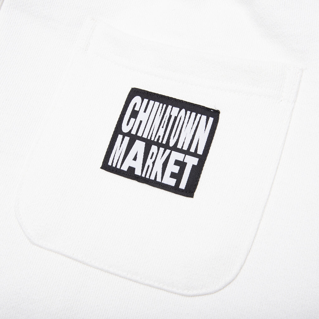 Chinatown Recycle Global Sweatshorts - Cream
