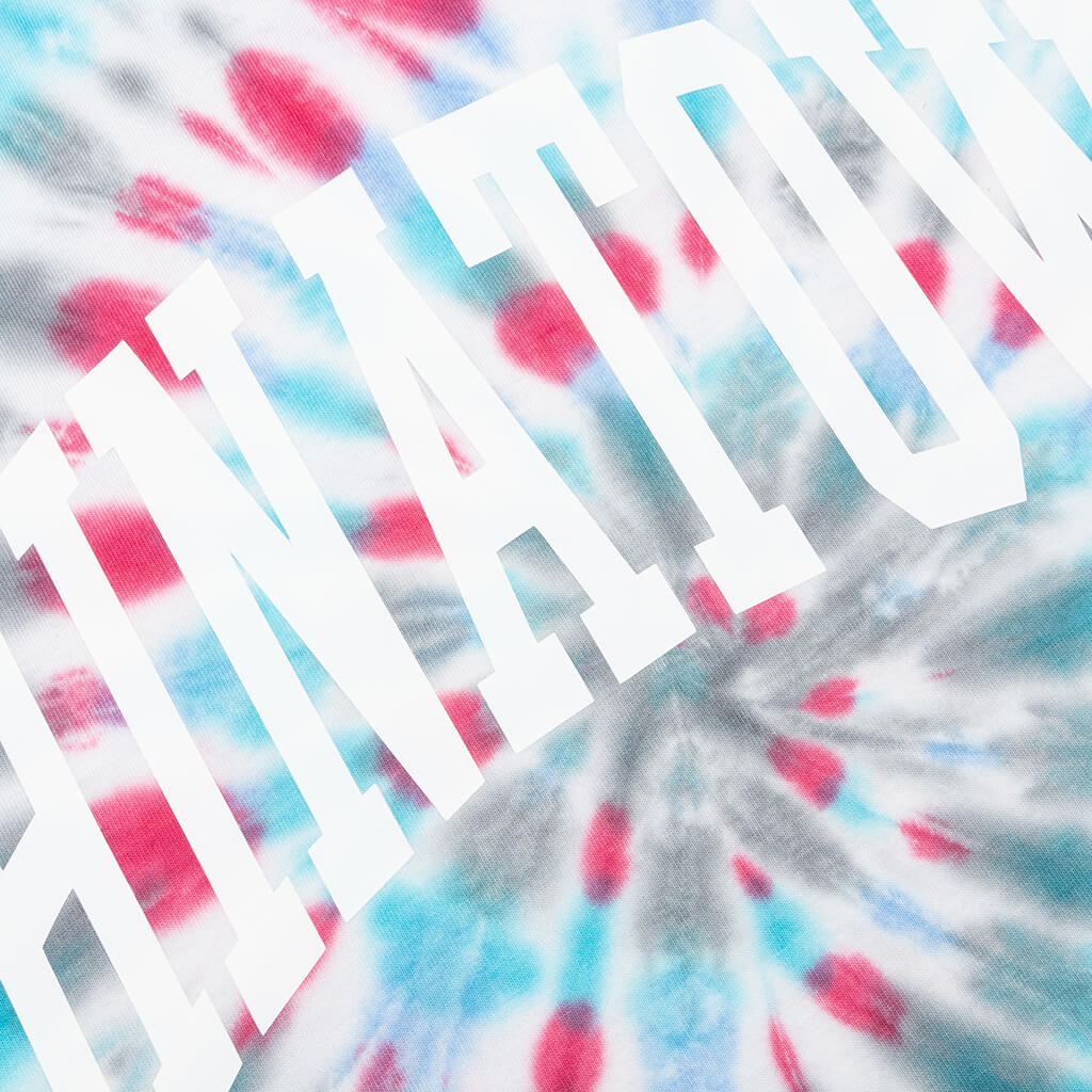 Chinatown UV Arc Tie Dye Tee - Spiral Tie Dye