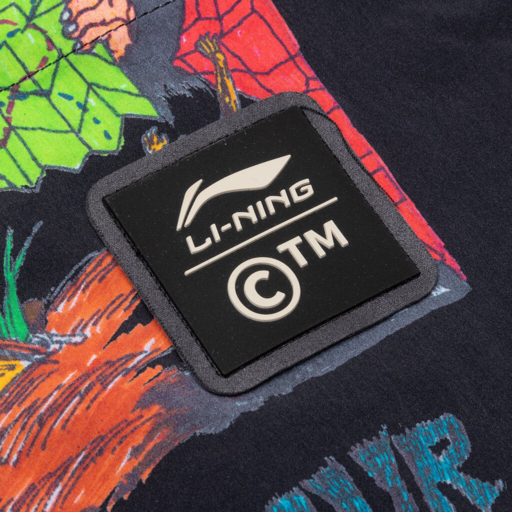Chinatown x Li-Ning Shooting Stars AOP Tech Short - Black