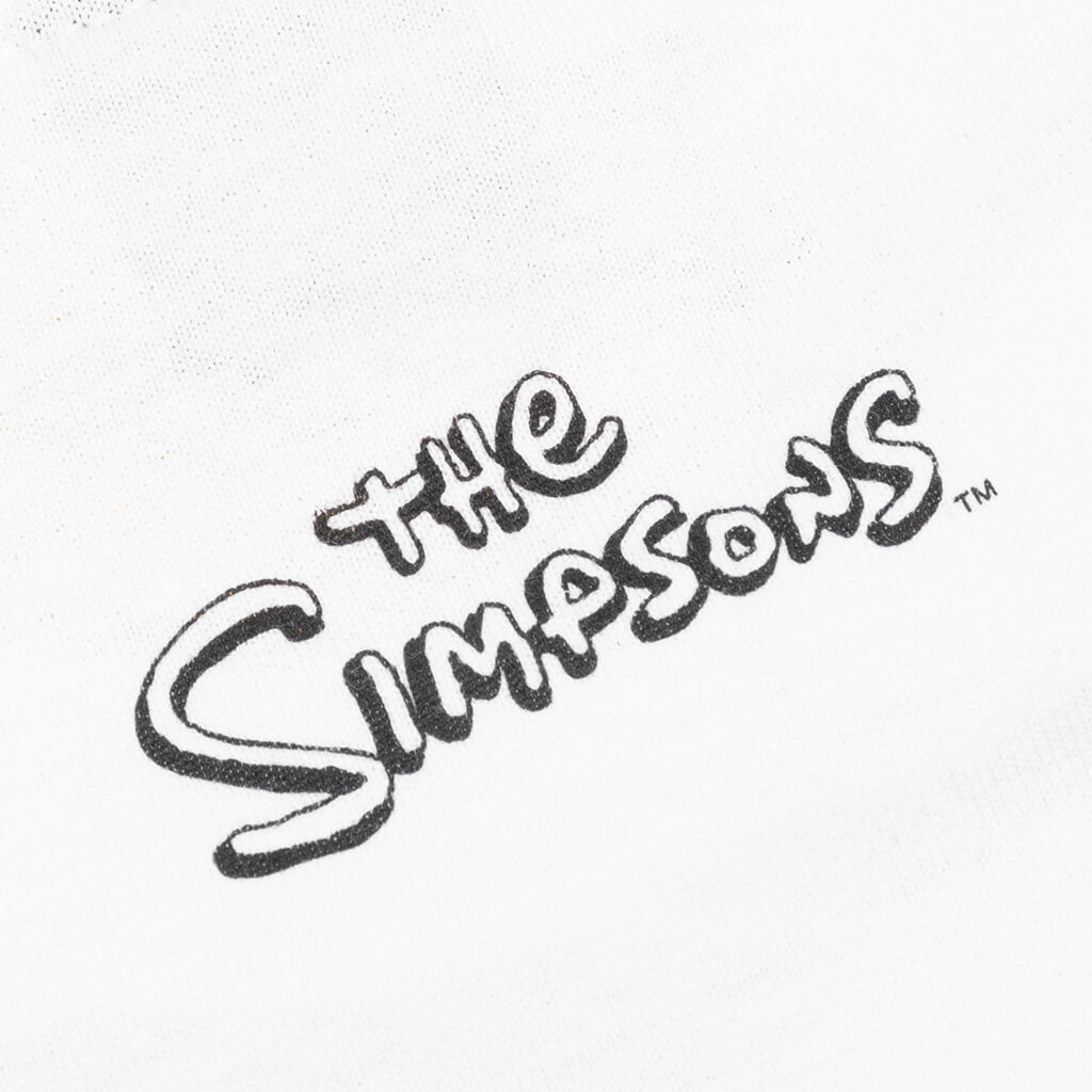 Chinatown x The Simpsons Cowabunga Arc T-Shirt - White