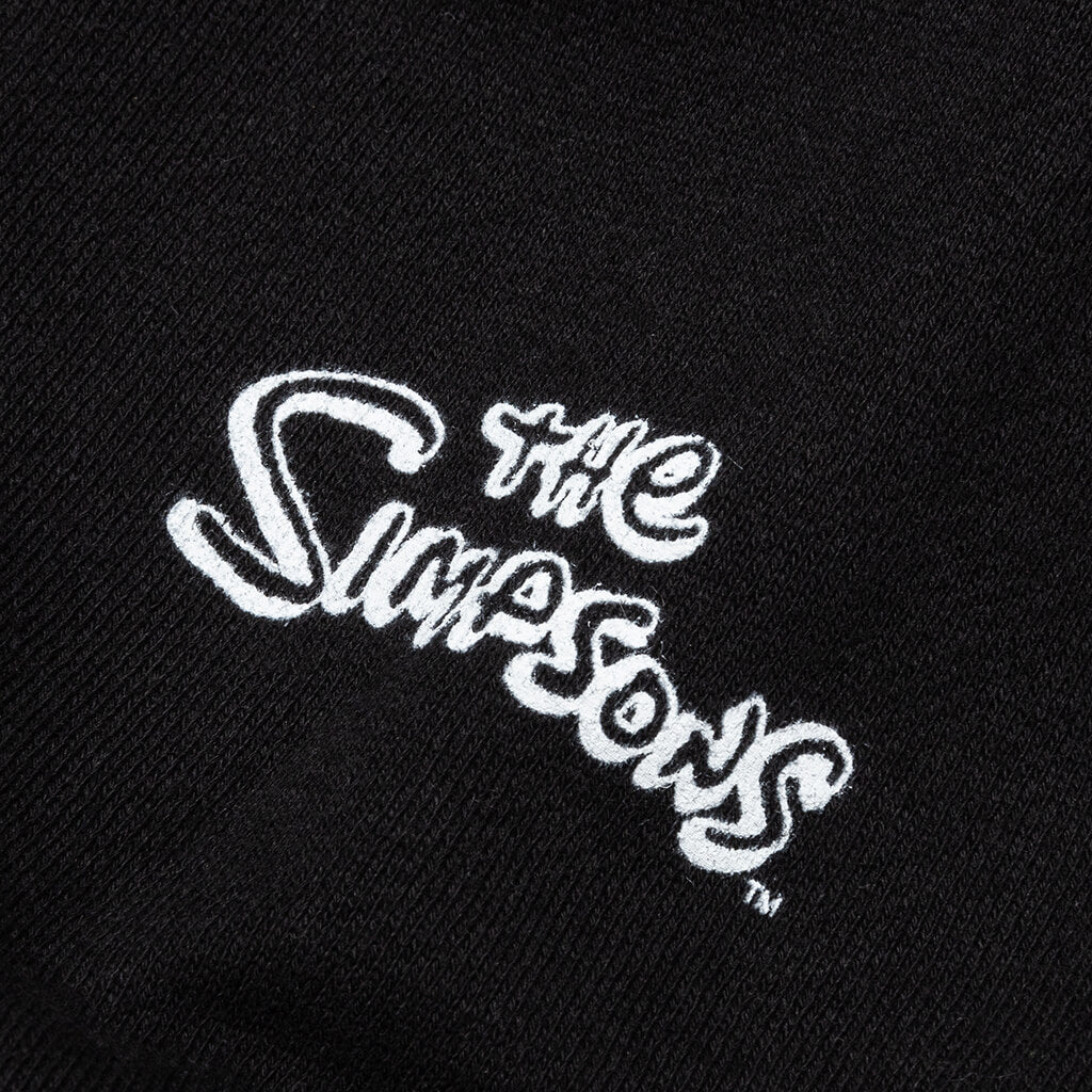 Chinatown x The Simpsons Devil Arc Hoodie - Black