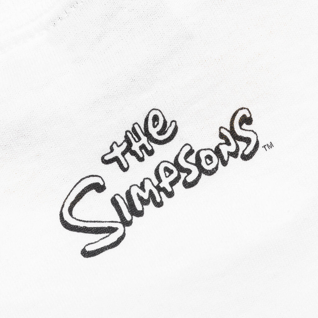 Chinatown x The Simpsons Like You Know Whatever Arc T-Shirt - White