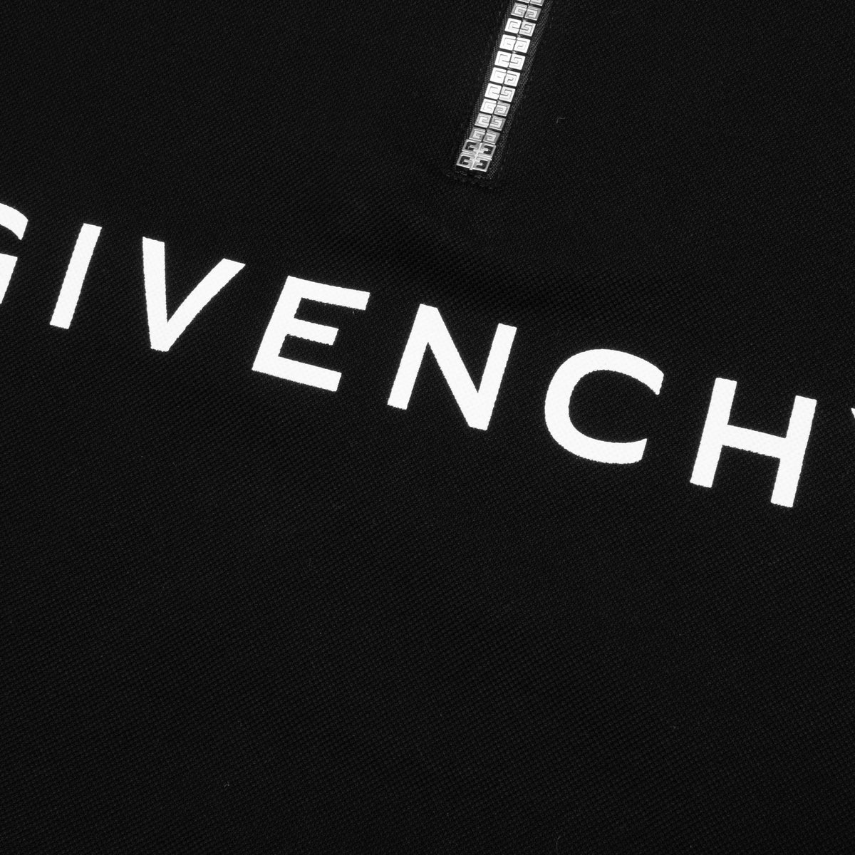 Classic Fit Polo w/ Branding - Black